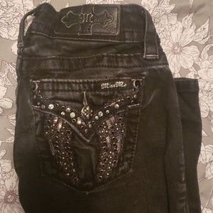 Black Miss Me skinny jeans
